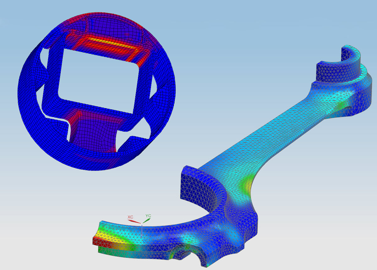 Image showing two CAE images